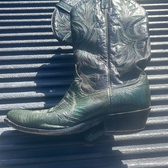 Dan post cowboy boots green size 6 main image 6